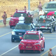 Illustration for article titled The Sultan Of Omans Funeral Procession Featured Some Impressive SUVs